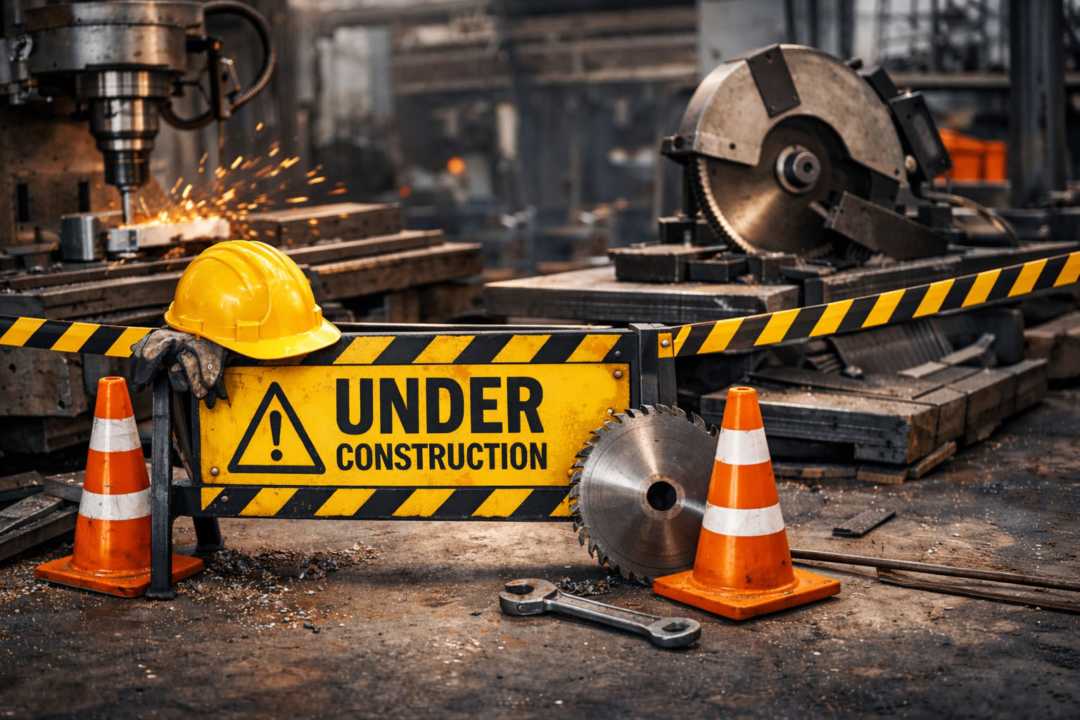 Bild einer Baustelle