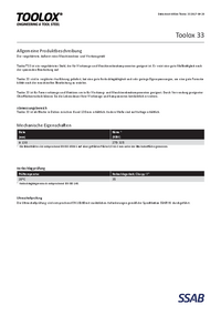 PDF zur Allgemeine Produktbeschreibung von Toolox