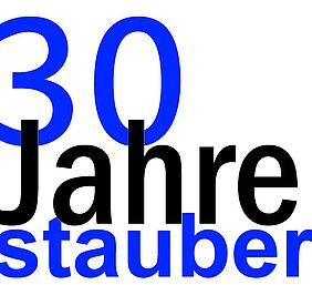 Logo zu 30 jahren Stauberstahl